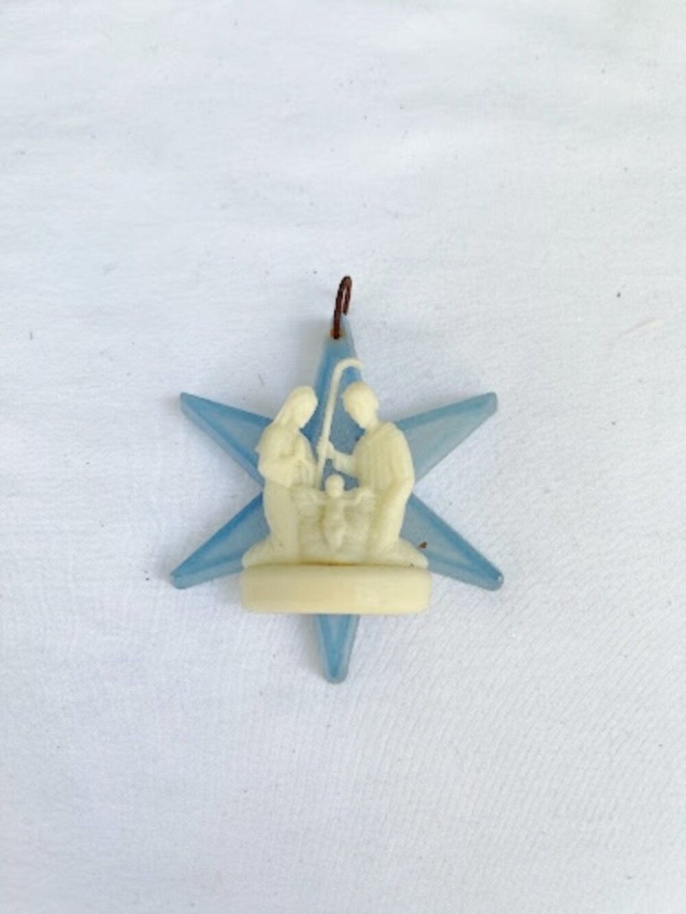 Mid-Century Vintage Nativity Star Ornament